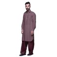 thumbnail image 2 of Atasi Kurta Pathani Classique à Col pour Garçons Chemise en Rayonne à Poche avant, 2 of 5
