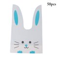 thumbnail image 1 of Coofit 50PCS Candy Bag Rabbit Ears Design Treat Bag Party Favor Bag for Cookies Candy, 1 of 10