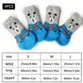 thumbnail image 2 of 4 Pcs Chaussettes de Protection pour Pattes d'Animaux pour Chien Petit Chat Antidérapantes Motif Cadeau de Noël, 2 of 5