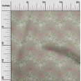 thumbnail image 2 of oneOone Rayon Pear Green Fabric Leaves Sewing Material Print Fabric By The Yard 56 Inch Wide-aC, 2 of 5