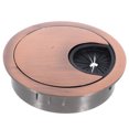 thumbnail image 1 of KAKOWELY Bouchon de Trou de Câble Rond pour Bureau Bouchon de Trou de Câble Rond Bouchon de Trou de Fil Rond Couvercle de Trou de Cordon pour Bureau, 1 of 5