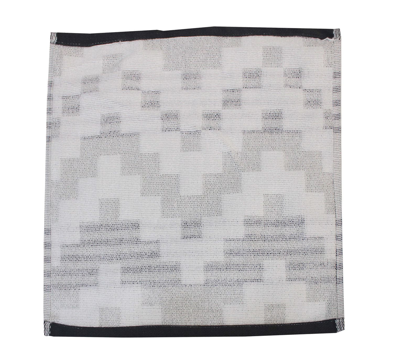 Hometrends Fashion Washcloth, Grey, 1 Piece