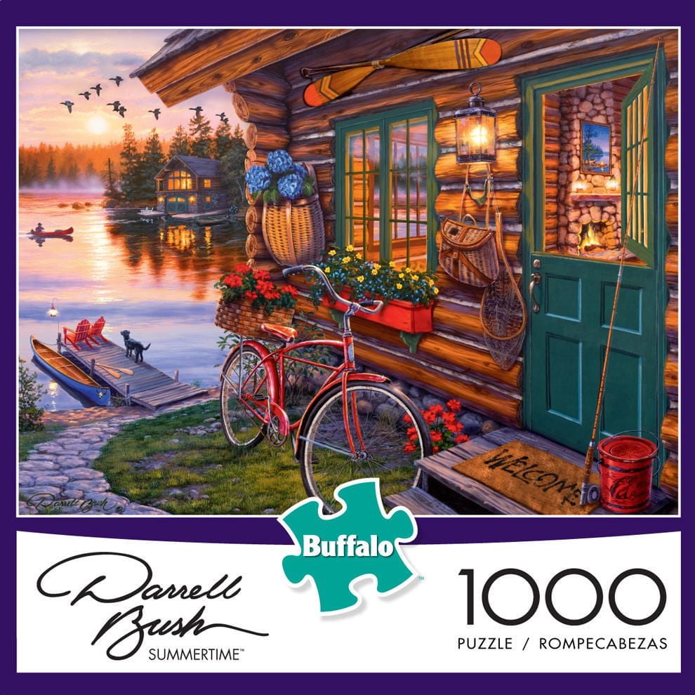 Buffalo Games Darrell Bush Summertime 1000 Piece Jigsaw Puzzle