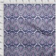 thumbnail image 3 of oneOone Georgette Viscose Fabric Big Motif Ikat Printed Craft Fabric BTY 42 Inch Wide, 3 of 4