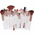 thumbnail image 1 of 25pcs Makeup Brush Set Wet Hair Brush Cute Makeup for Eye Shadow and Makeup Brush Foundation Brush Blusher Application - Cosmetic Smoothing Brush Flat Makeup Brushes Tools for Makeup Looks, 1 of 1