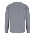 thumbnail image 4 of Jalioing Chandail à Col Rond pour Hommes Décontracté à Manches Longues Chandail Texturé Couleur Unie Basique Ample, 4 of 5