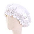 thumbnail image 1 of Bonnet de Douche Réversible de Sommeil de Nuit pour Enfants de Couleur Unie, 1 of 10