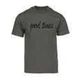 thumbnail image 1 of Gravity Threads T-Shirt à Manches Courtes Good Times pour Hommes - Olive - Très Grand, 1 of 1