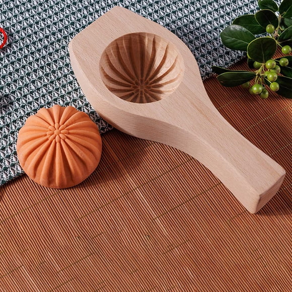 Chmadoxn Kitchen Gadgets, Kitchen Accessories, Kitchen Utensils, Kitchen Tool DIY Steamed Bun Mould Home Kitchen Wooden Mould the mold