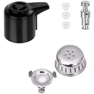 Poignée de Libération de Vapeur Valve Flottante Pièces de Rechange avec 3 Bouchons en Silicone pour Instantpot Duo 3, 5, 6 QT, Duo Plus 3, 6 QT