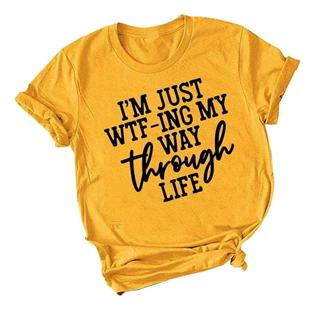 AMERTEER T-Shirts à Col Rond pour Femmes, Mode, Imprimés, Grande Taille, Manches Courtes, T-shirt Graphique, Hauts T-shirt pour Femmes