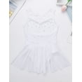 thumbnail image 3 of inhzoy Robe de Patinage Artistique pour Filles Enfants avec Strass et Paillettes, Patineuse de Ballet Danseuse, Costume Scintillant Blanc 16, 3 of 7
