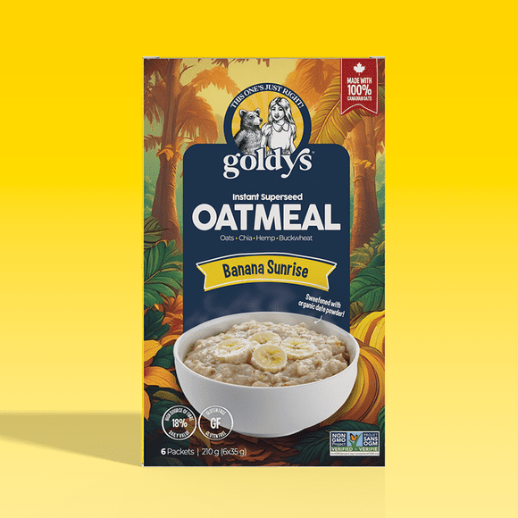 Banana Sunrise Instant Oatmeal