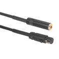thumbnail image 1 of Mini XLR 3pin Female to 3.5mm Female Jack Audio Cable Earphone Wire (0.3m), 1 of 9