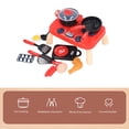 thumbnail image 3 of Kitchen Pretend Play Toys Set,Kitchen Cooking Playset Electric Cooking Role Play Toys WithLight Sound For Kids, 3 of 8
