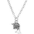 thumbnail image 3 of Miangastore Statement Necklace For Women Silver Metal 2Pcs 9.8X0.4X0.1In, 3 of 9