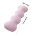 thumbnail image 3 of Long Body Pillow 100 x 48 cm, Cooling Breathable Cotton Cover, Ergonomic Bolster Cushion for Side Sleepers, Leg Support Cushion for Back and Knee Pain Relief, 3 of 6