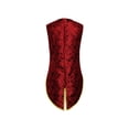 thumbnail image 2 of YiZYiF Boys Medieval Renaissance Clothes V Neck Tailcoat Steampunk Vest for Kids Red 8, 2 of 5