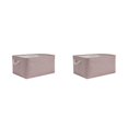 thumbnail image 2 of Maytalsory Bac de Rangement à Poignée en Corde Robuste Solution de Rangement Pratique et Fiable Rose Pâle 31*21*13 2 Ensembles, 2 of 6