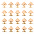 thumbnail image 2 of 20PCS Hex Pyramid Rivets Zinc Alloy Electroplating Leather Belt Repair Rivets with PH Screws for Belts Bags Crafts, 2 of 7