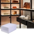 thumbnail image 4 of Birdeem Plastic Storage Drawers,Plastic Storage Drawers,Transparent Plastic Shoe Box Organizer Large Peach Shoe Box Flip Drawer Shoe Box Household Shoe Box Thick Storage Boxes,Organizers and Storage, 4 of 6