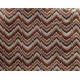 thumbnail image 4 of oneOone Georgette Viscose Fabric Chevron Flame Stitch Print Fabric By The Yard 42 Inch Wide, 4 of 4