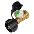 thumbnail image 2 of Meiiso American Standard Gas Cylinder Adapter Hardware Adapter, Propane Tank Gauge Indicator 2 Pack Propane Gauge for Lp Propane Tank 5Lb 40Lb, 2 of 9