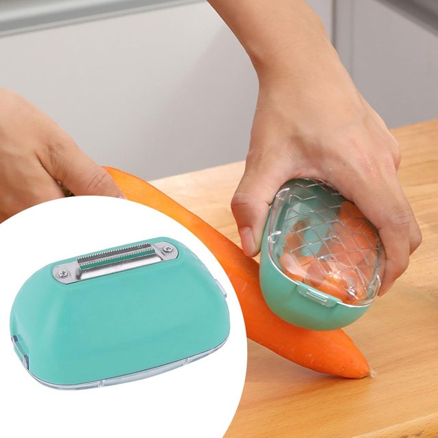SuChun Tomato Slicer And Lemon Slicer Vegetable Peeler Fruit Peeler And Storage Box 2024 The Latest Kitchen Multi Functional Double Stainless Peeler Kitchen Vegetable Peeler