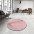 thumbnail image 4 of Ahgly Company Tapis d'Intérieur Rectangulaire Transitionnel Rose Gomme Balloune Rose Lavable à la Machine, 3 Pieds x 5 Pieds, 4 of 7