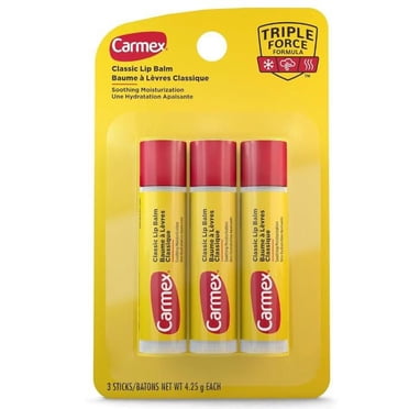 CARMEX BÂTONNETS DE SAVEUR CLASSIQUE LOT DE 3