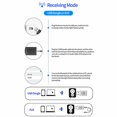 thumbnail image 4 of Bluetooth 5.0 Transmitter Receiver 4-in-1  HiFi Wireless Audio Adapter  3.5mm Bluetooth Assisted Adapter for Car TV Headset PC Home Stereo  USB Power, 4 of 9