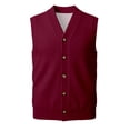 thumbnail image 3 of Gilet en Tricot Classique avec Boutons devant pour Usage Quotidien Décontracté et Professionnel - Gilet en Tricot Sans Manches Élégant pour Garde-Robe Homme, 3 of 7