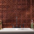 thumbnail image 2 of Fasade Decorative Vinyl Backsplash Kit- Covers 15 sq ft, Moonstone Copper Finish, 2 of 6