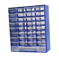 thumbnail image 1 of Siruishop Drawer Storage Cabinet Organizer Container with 33 Compartment Bathroom Tool Box Blue, 1 of 8