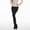 Black, variant on Miqool Women's Fleece Lined Tights Stretchy High Waisted Thermal Opaque Stockings Warm Winter Soft Pantyhose