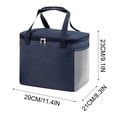 thumbnail image 3 of Dvkptbk Lunch Box Lunch Bag Reusable Bag Office School Picnic Beach Leak-Proof Lunch Bag Camping Essentials, 3 of 9