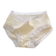 thumbnail image 1 of Ultra-Soft Cotton Imitation Girls Underwear - Breathable Mid Rise Hypoallergenic Panties (3-15Y), 1 of 2