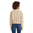 thumbnail image 3 of Veste zippée en bouclé George pour filles, 3 of 6