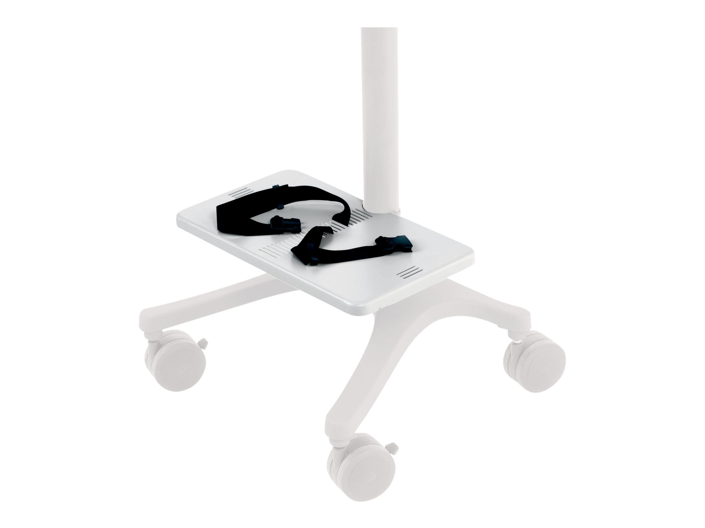 Ergotron ZESMCG-CG Zido Equipment with Shelf Mounting Component, Medium - Cool Gray