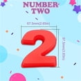 thumbnail image 1 of Agiferg Birthday Number Silicone Cake Mould Pizza Pan Baking Cake Bread Kitchen DIY Mould, 1 of 2