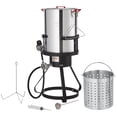 thumbnail image 1 of VEVOR 30 qt 54,000 BTU Aluminum Turkey Deep Fryer, 1 of 9