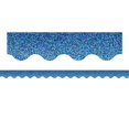 thumbnail image 1 of TEACHER CREATED RESOURCES (6 PK) BLUE SPARKLE SCALLOPED, 1 of 2