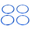 thumbnail image 1 of AC Knob Rings, 4Pcs/Set Original Mold Air Conditioner Vent Cover Trim  for Car Interior Styling Replacement for  Camaro 2016-2019 Red,Blue, 1 of 7