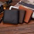 thumbnail image 3 of Men Boys Teens Xams Gift Concise Wearable PU Leather Multi Position Wallet Purse, 3 of 9