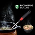 thumbnail image 4 of Unique Bargains 15 Inch Length Silicone Slotted Spoon Restaurant Kitchen Scoop Skimmer Utensil Cooking Supplies, 4 of 7