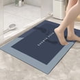 thumbnail image 4 of Diatomaceous Earth Bath Mat 16x24IN Super Absorbent Fast Drying Non-Slip Rubber Backing Washable Shower Floor Rug for Bathtub, 4 of 9