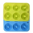 thumbnail image 1 of TIMIFIS Silicone Mold 2Pc Donut Baking Pan Non-Stick Dishwasher Decoration Tools Kitchen Gadgets, 1 of 2