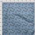 thumbnail image 4 of oneOone Georgette Viscose Blue Fabric Poker Card Sewing Craft Projects Fabric Prints By Yard 42 Inch Wide, 4 of 4