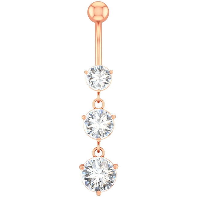 Xihbxyly Clearance Belly Button Updated S Urgical Steel Belly Button Rings With Properly Holiday Deals