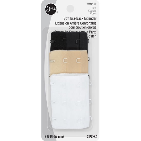 Dritz® Soft Bra Extender Assorted Color 3 Pack - 2.25"